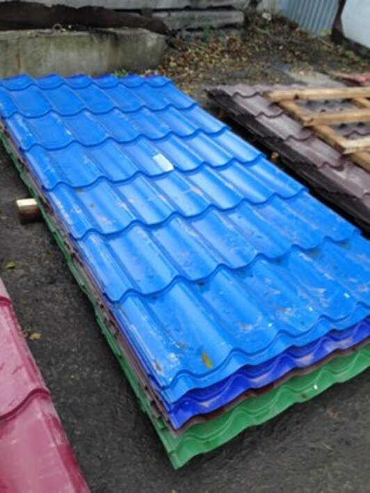 Металлочерепица полиэстер в асорт. Металлочерепица полиэстер в асорт.